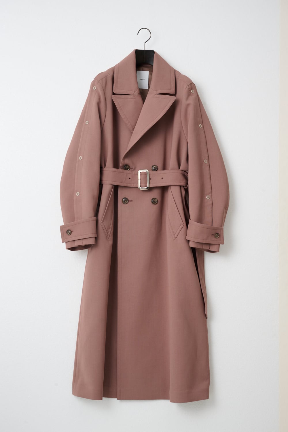 UJOH Open Sleeve Coat | Rosy Brown