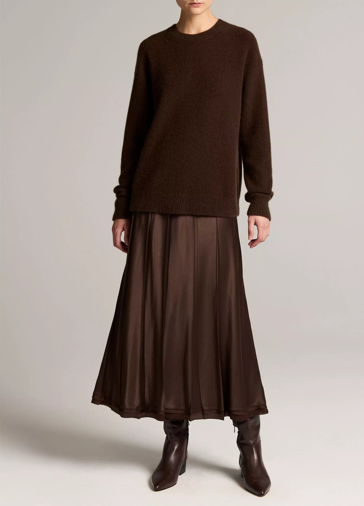 Vince Plush Cashmere Crewneck Sweater | Pinewood