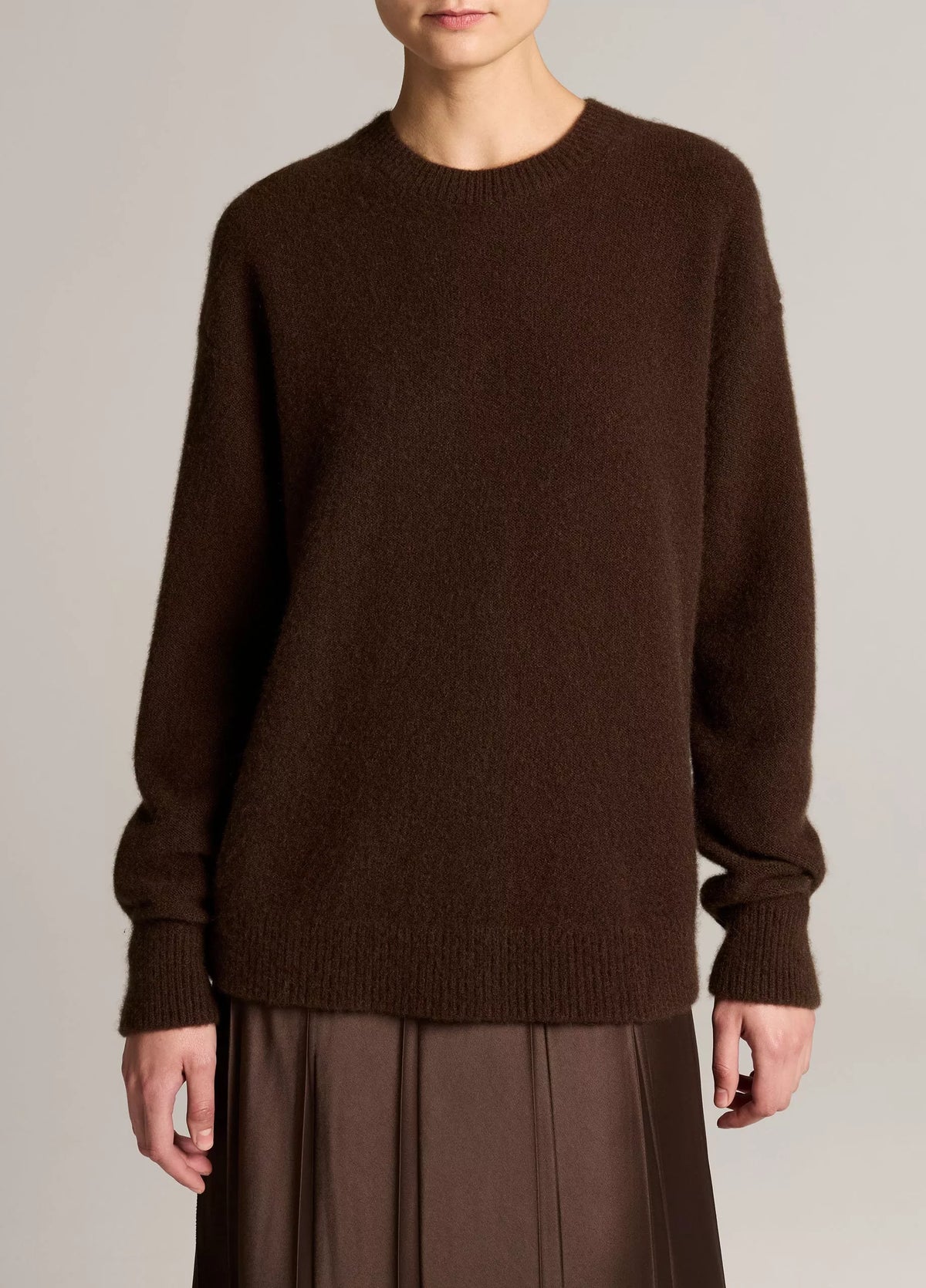 Vince Plush Cashmere Crewneck Sweater | Pinewood