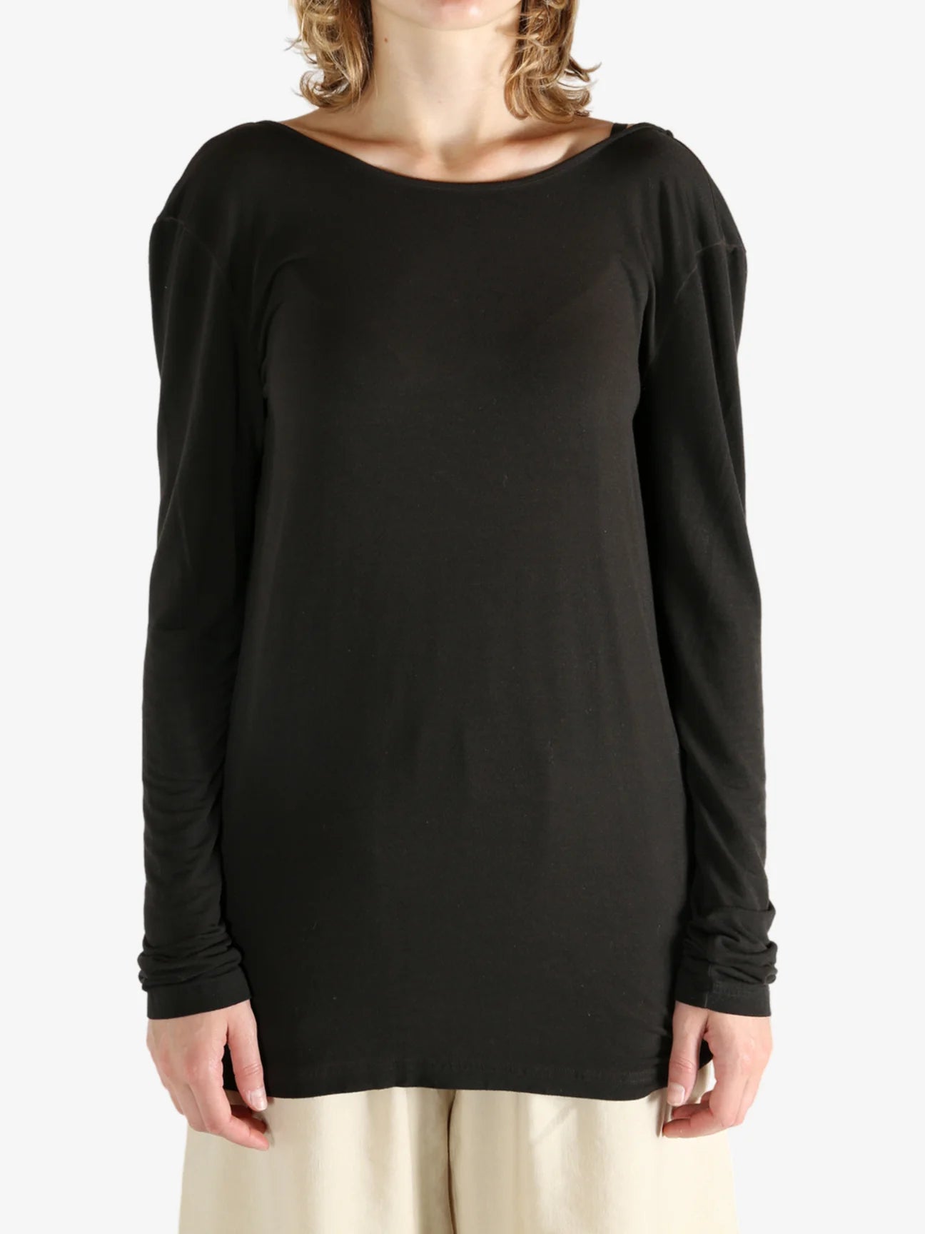 Uma Wang Tea Top Brown