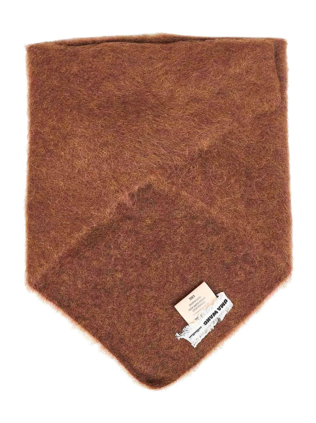 Uma Wang Wool Triangle Scarf | Mustard