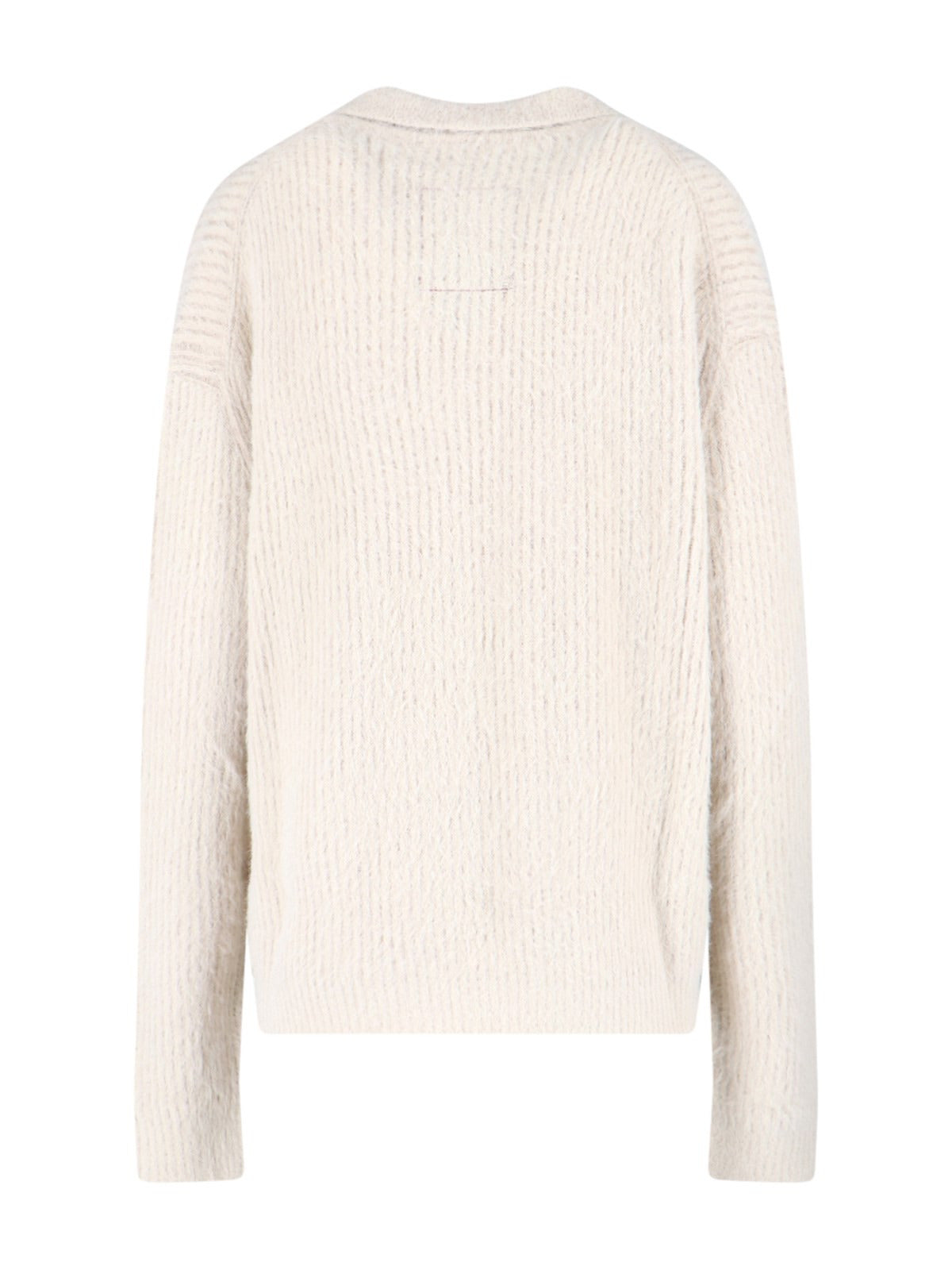 Uma Wang Polo Sweater Off White