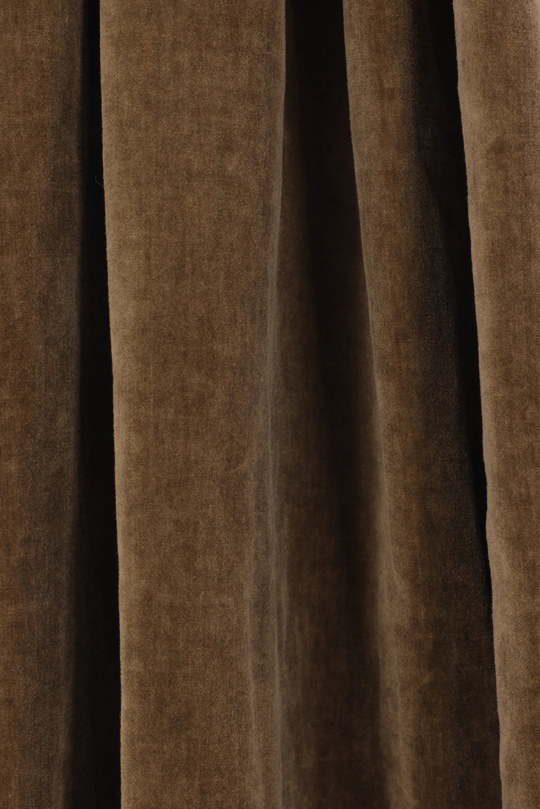 Uma Wang Velvet Camelot Coat Mustard