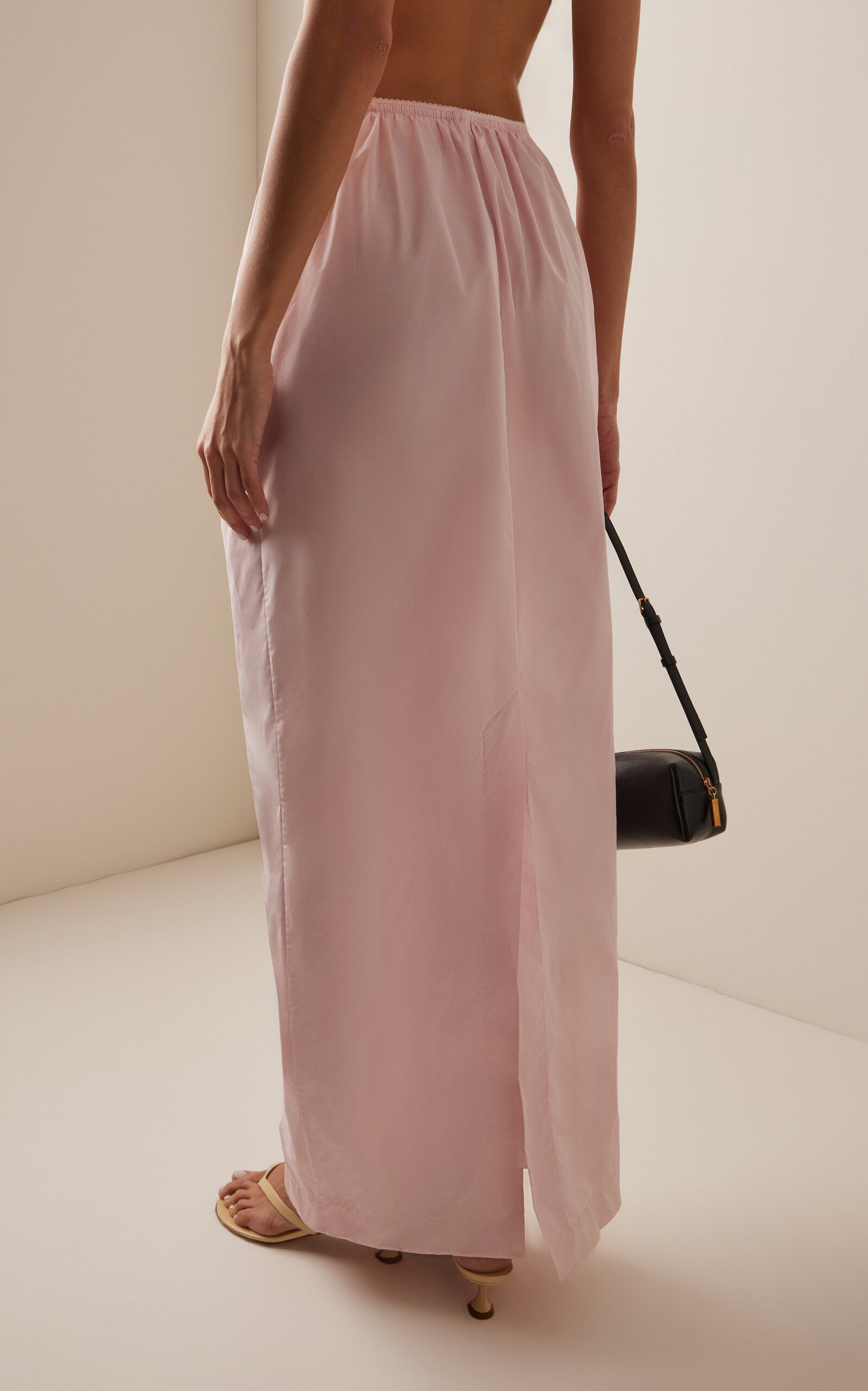 Des Phemmes Parachute Maxi Skirt | Candy Pink