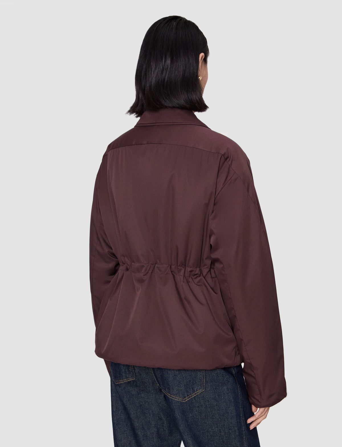 JOSEPH Luca Padded Jacket | Mahogany
