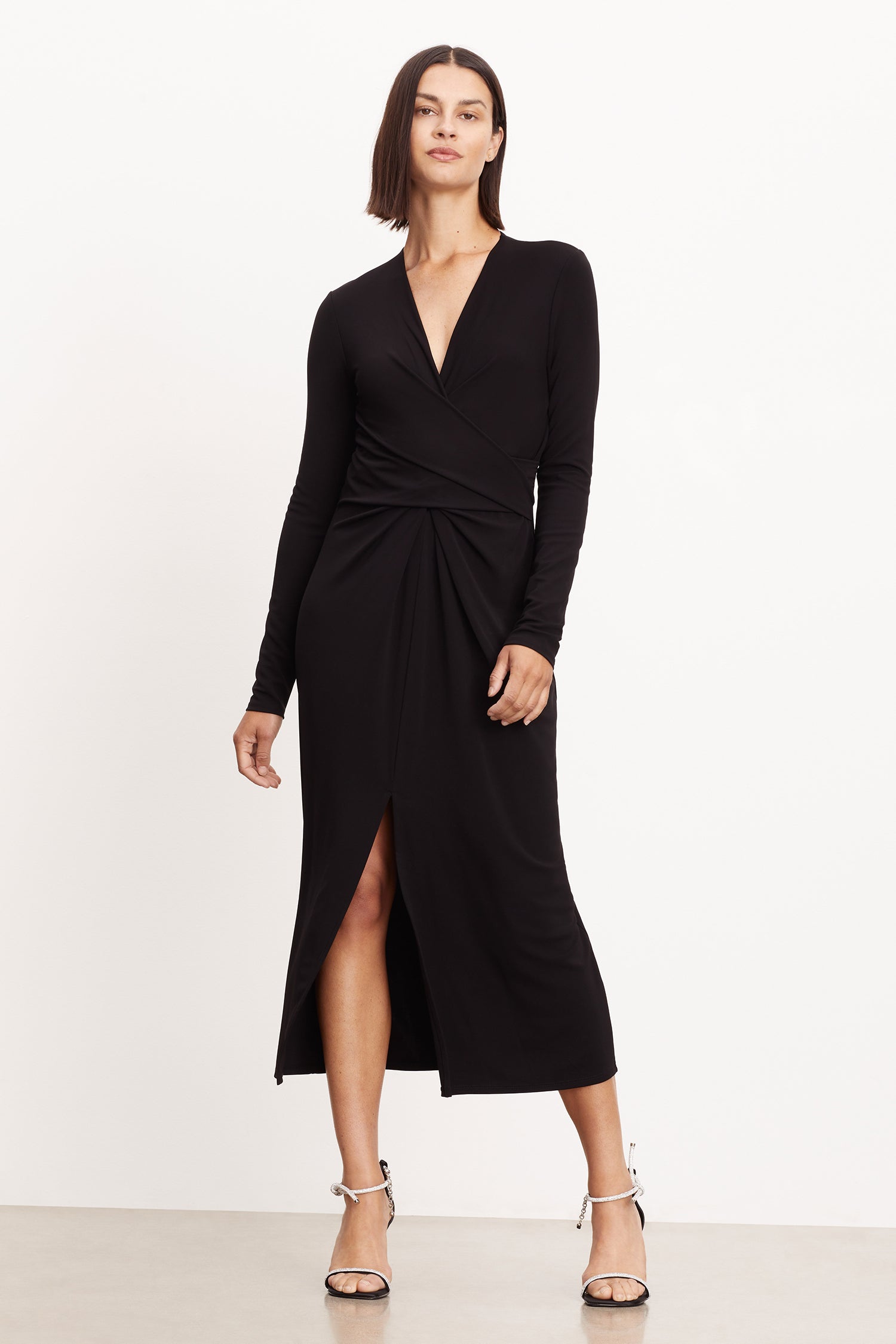 Velvet Eliana Jersey Midi Dress