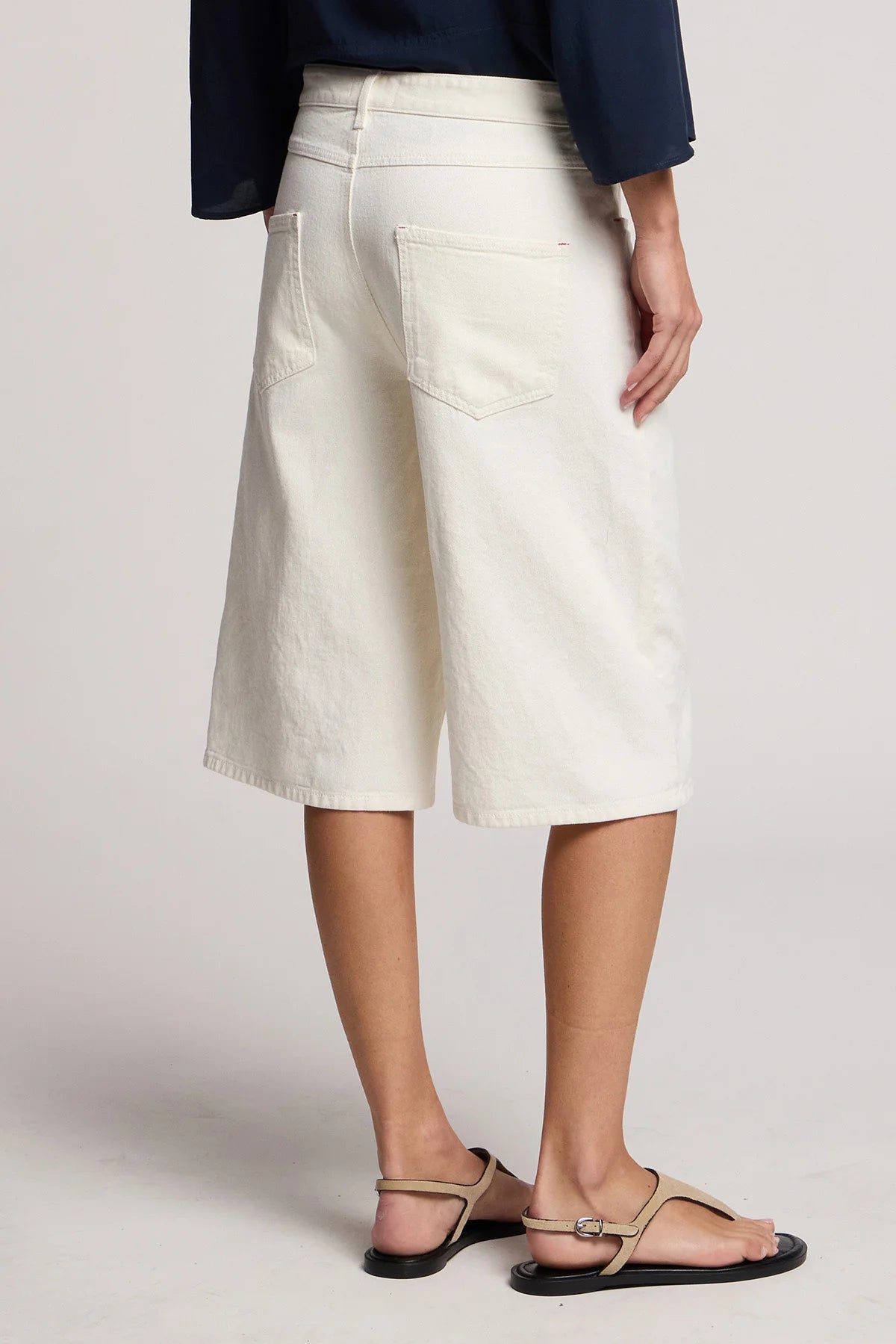 Velvet Oakley Twill Denim Shorts | Off White