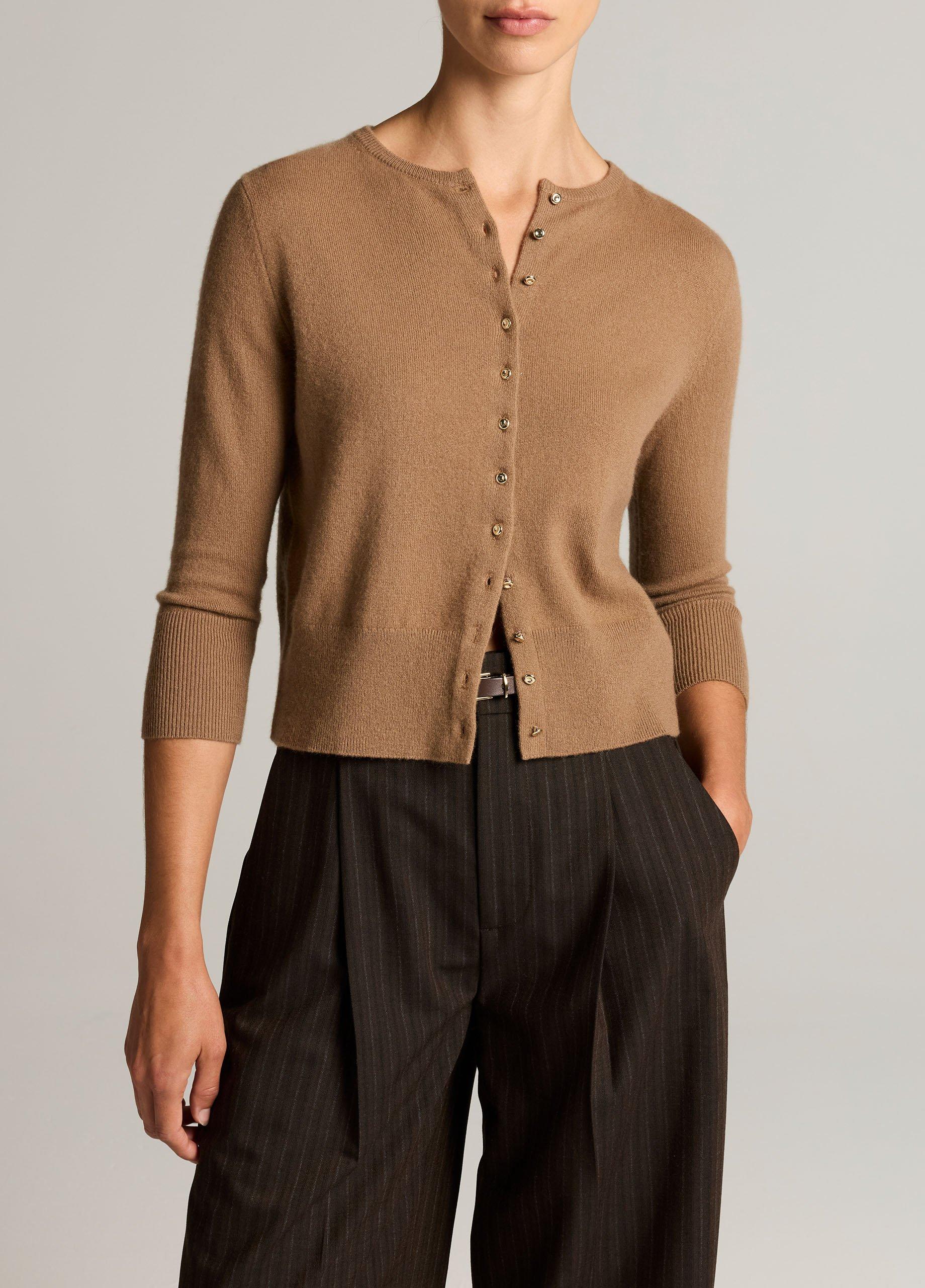 Vince Button Cashmere Blend Cardigan | Canyon
