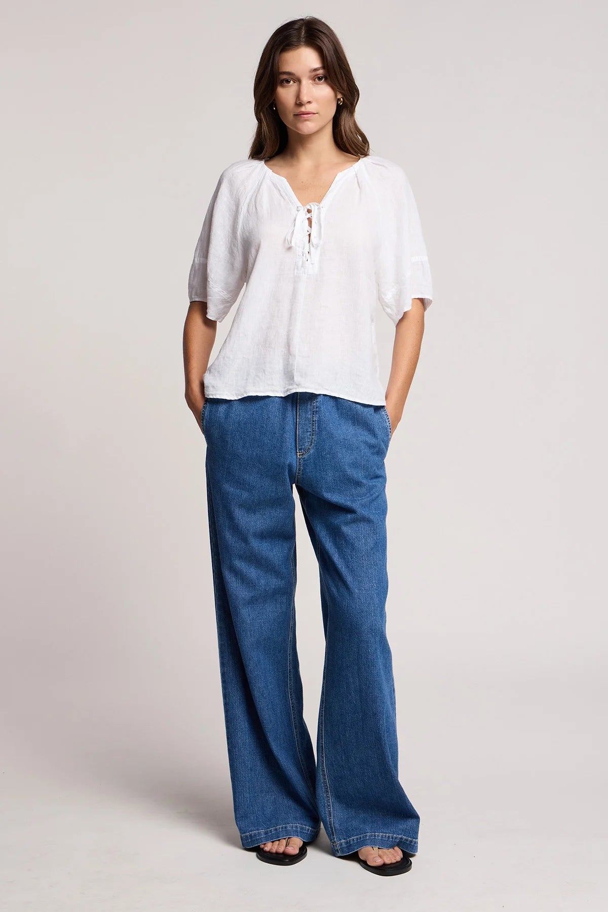 Velvet Syd Jeans | Classic Blue