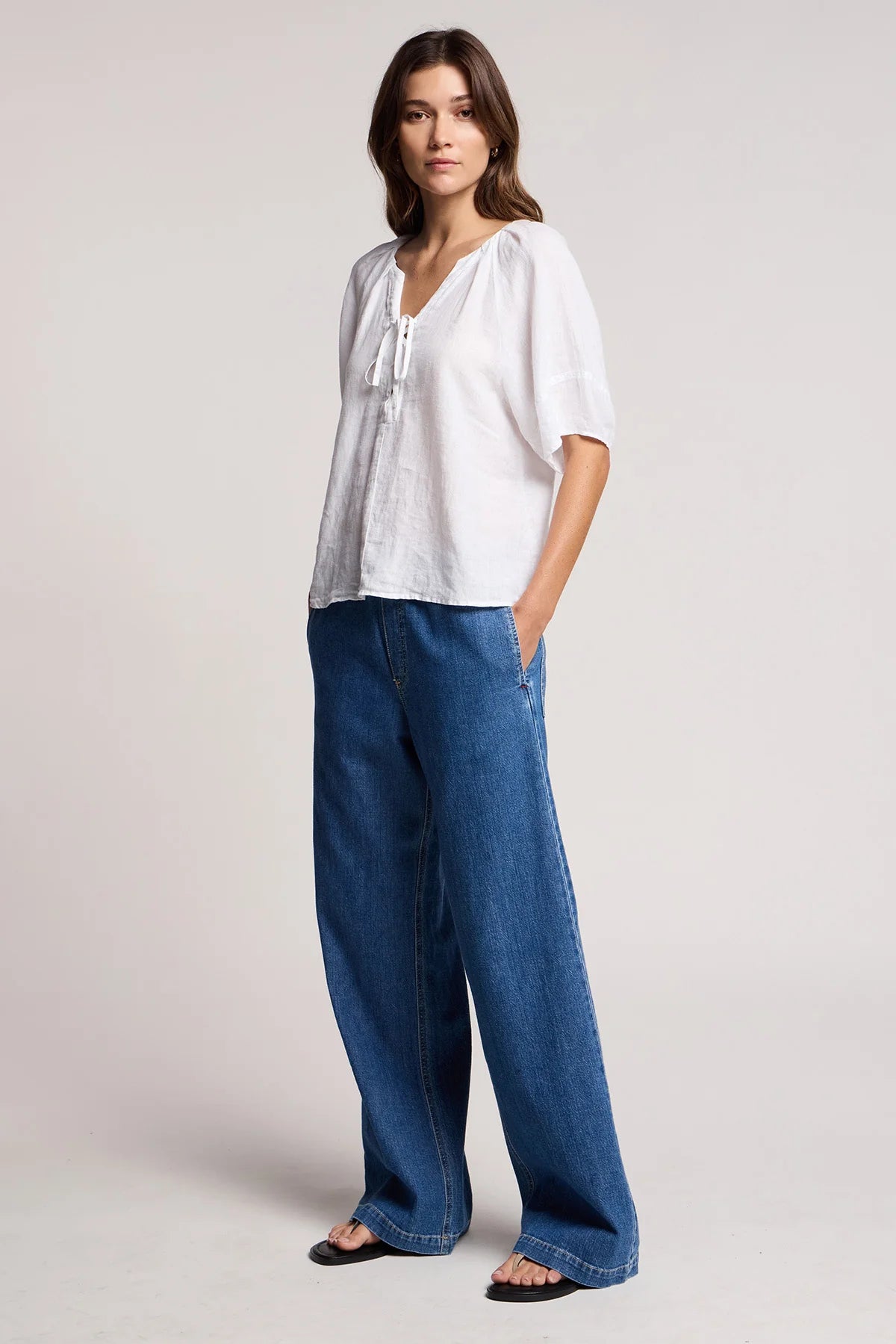 Velvet Syd Jeans | Classic Blue