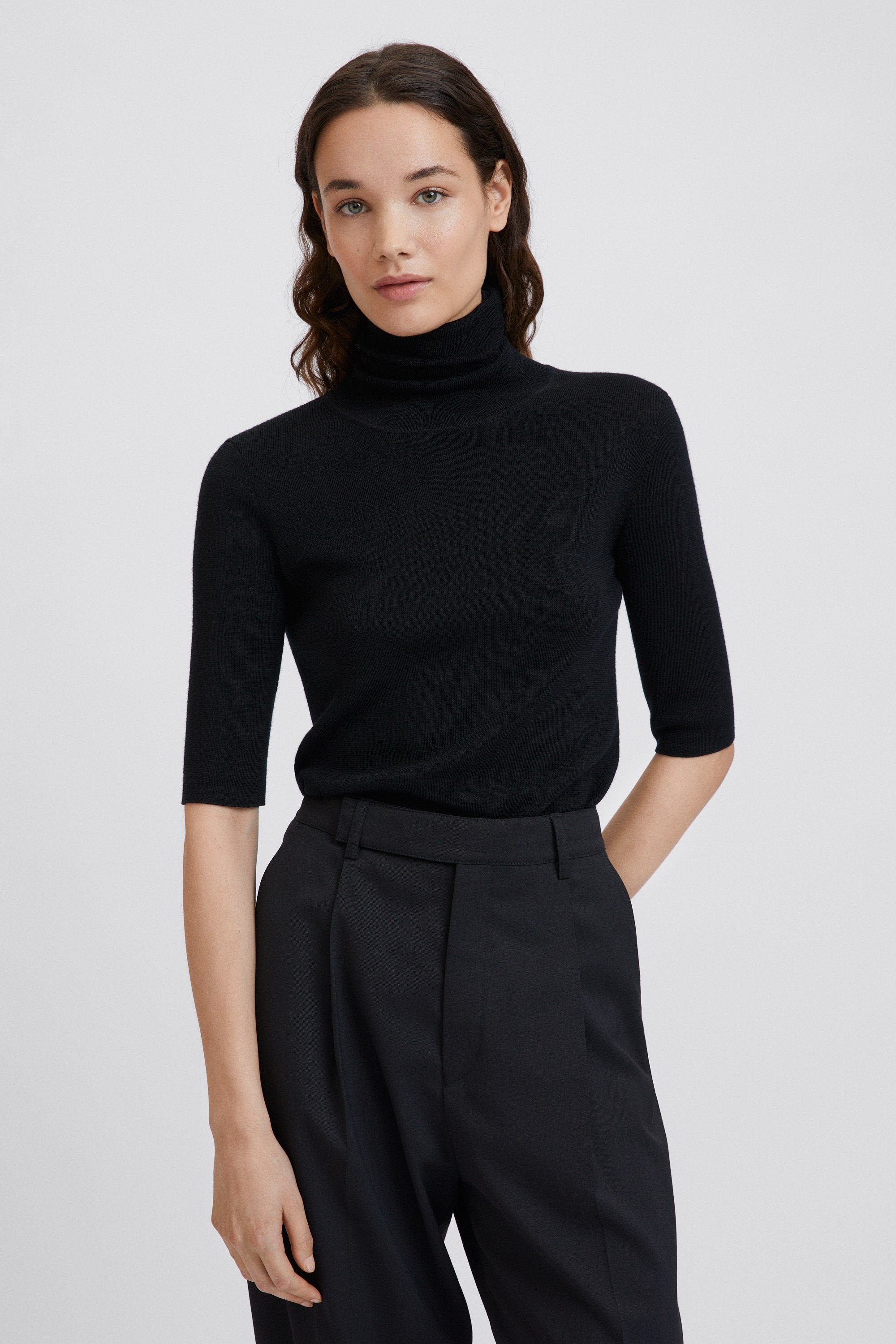 Filippa K Merino Elbow Sleeve Top