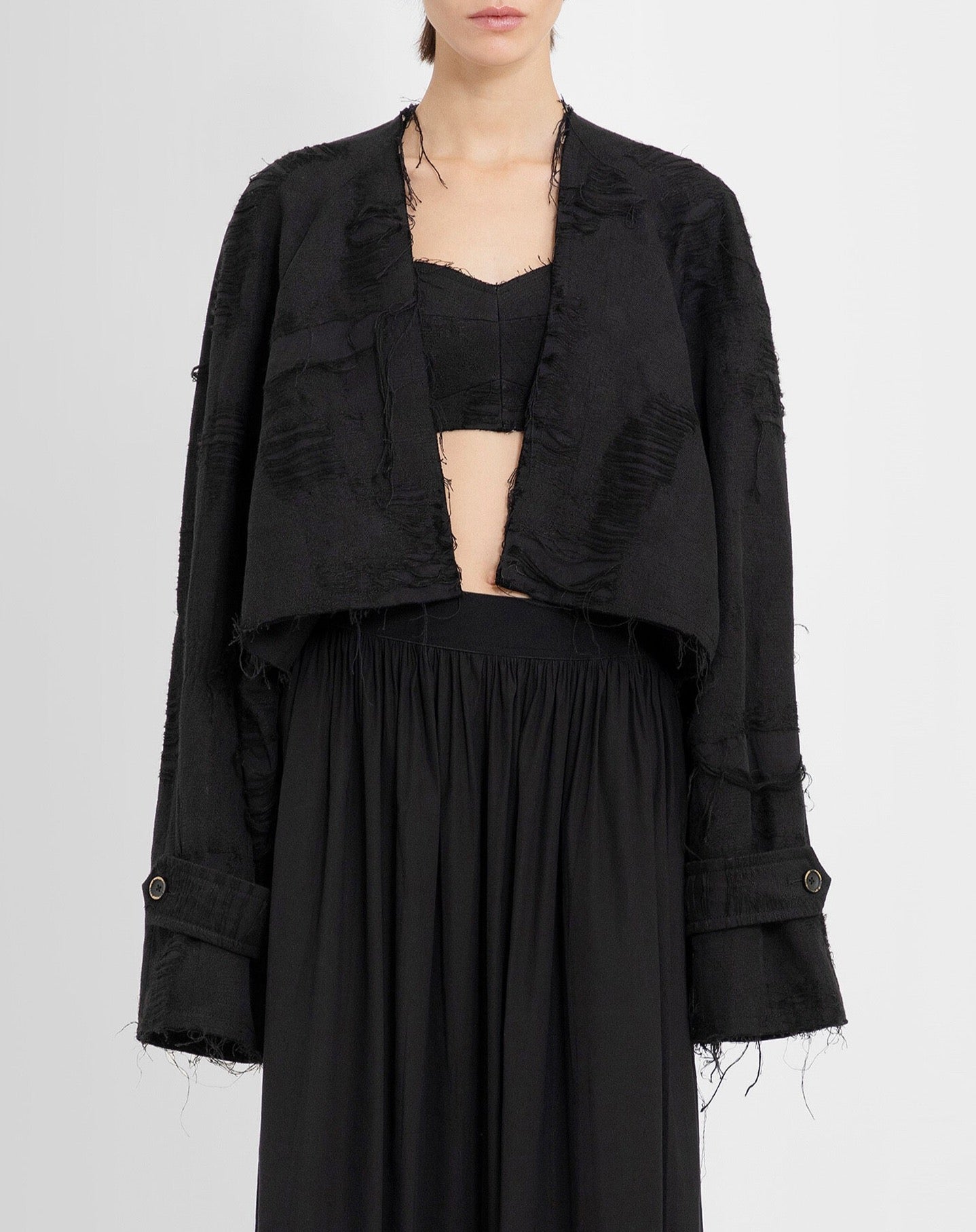 Uma Wang Kady Crop Jacket