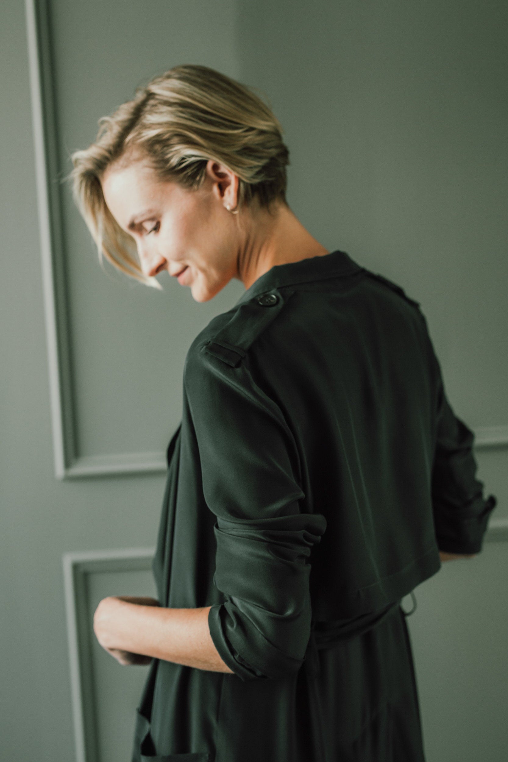 Clementine's Studio Alex Silk Duster