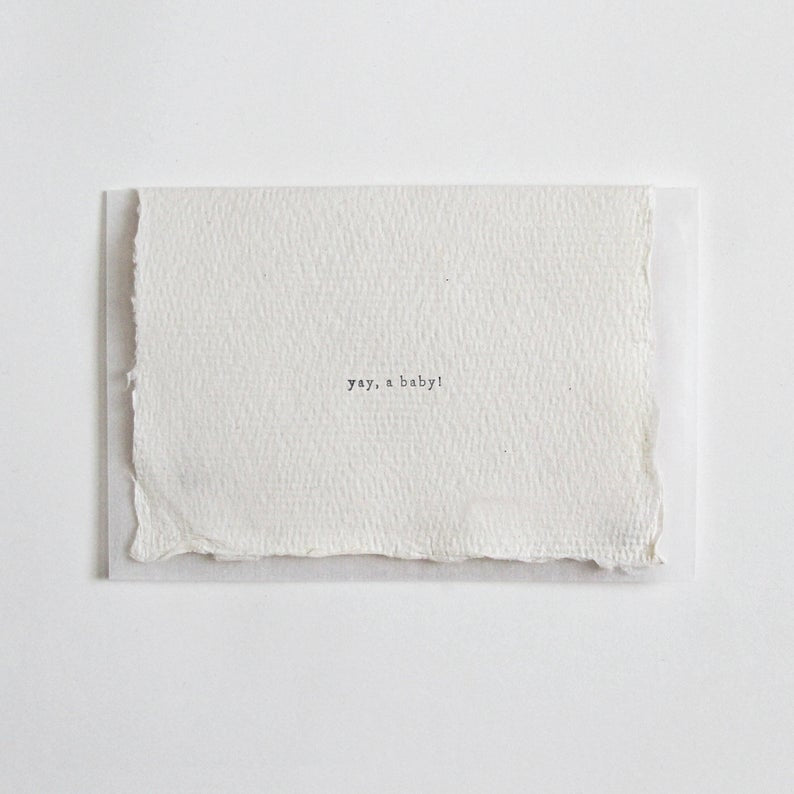 Yay, a Baby! Card