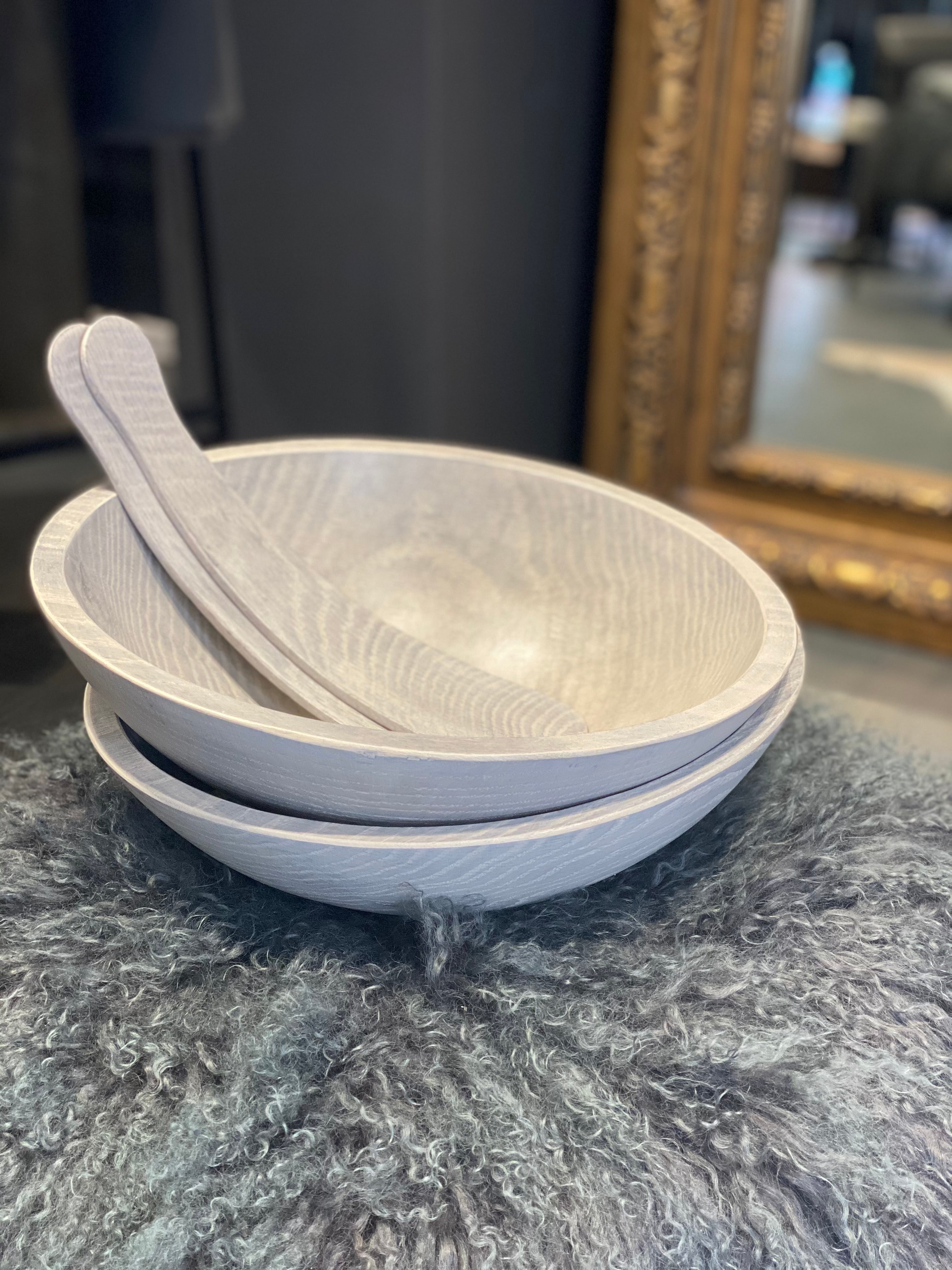 Driftwood Round Wooden Bowl