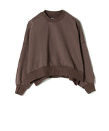 UJOH Cropped Pullover Brown