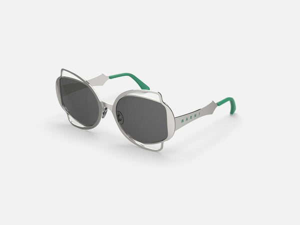 Marni Route of the Sun J2K Silver Sunglasses