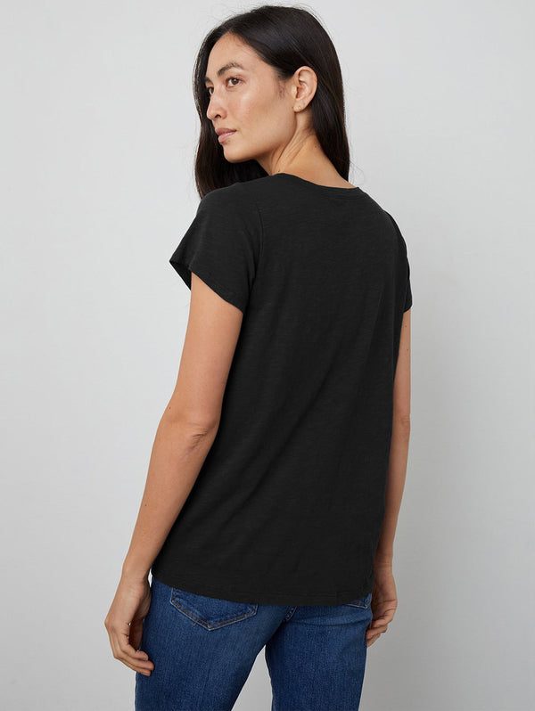 Velvet Jill V-Neck T-Shirt