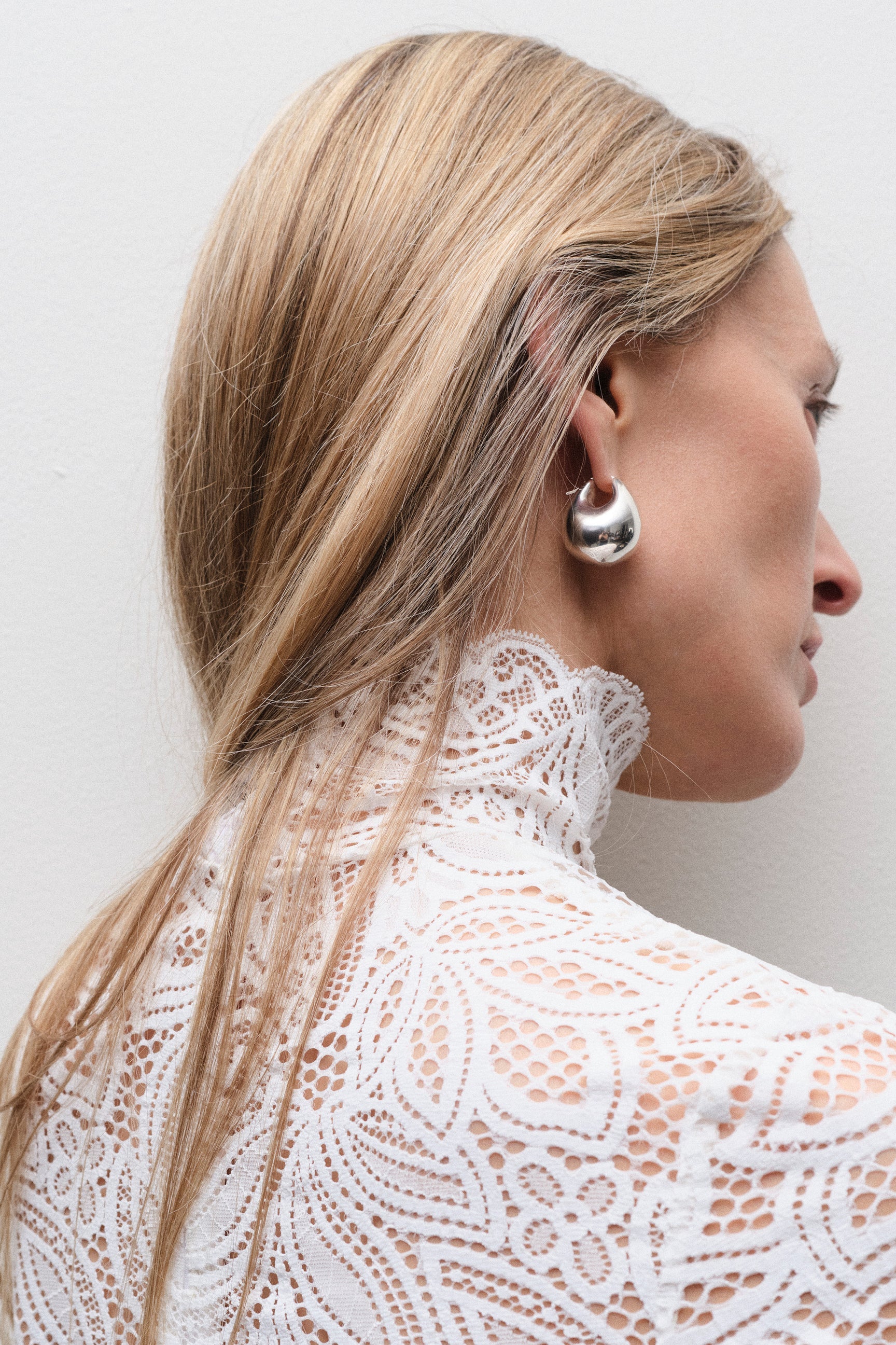 Beaufille Porte Silver Hoops