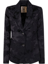 Uma Wang Black Jacquard Kenzie Jacket