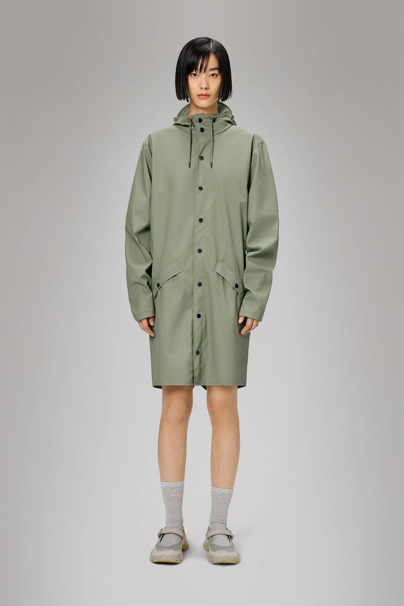 Rains Long Jacket Drift