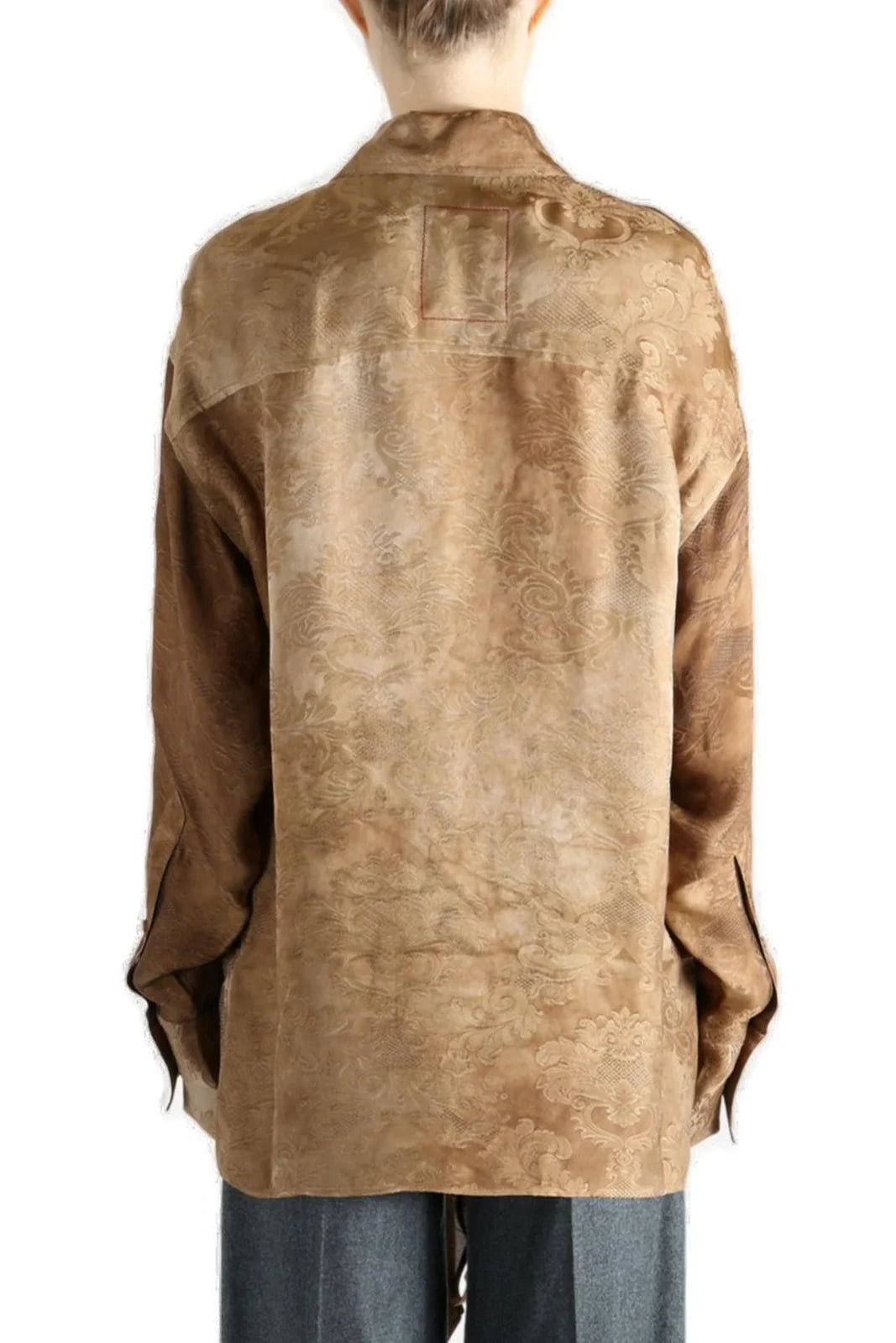 Uma Wang Jacquard Top Mustard