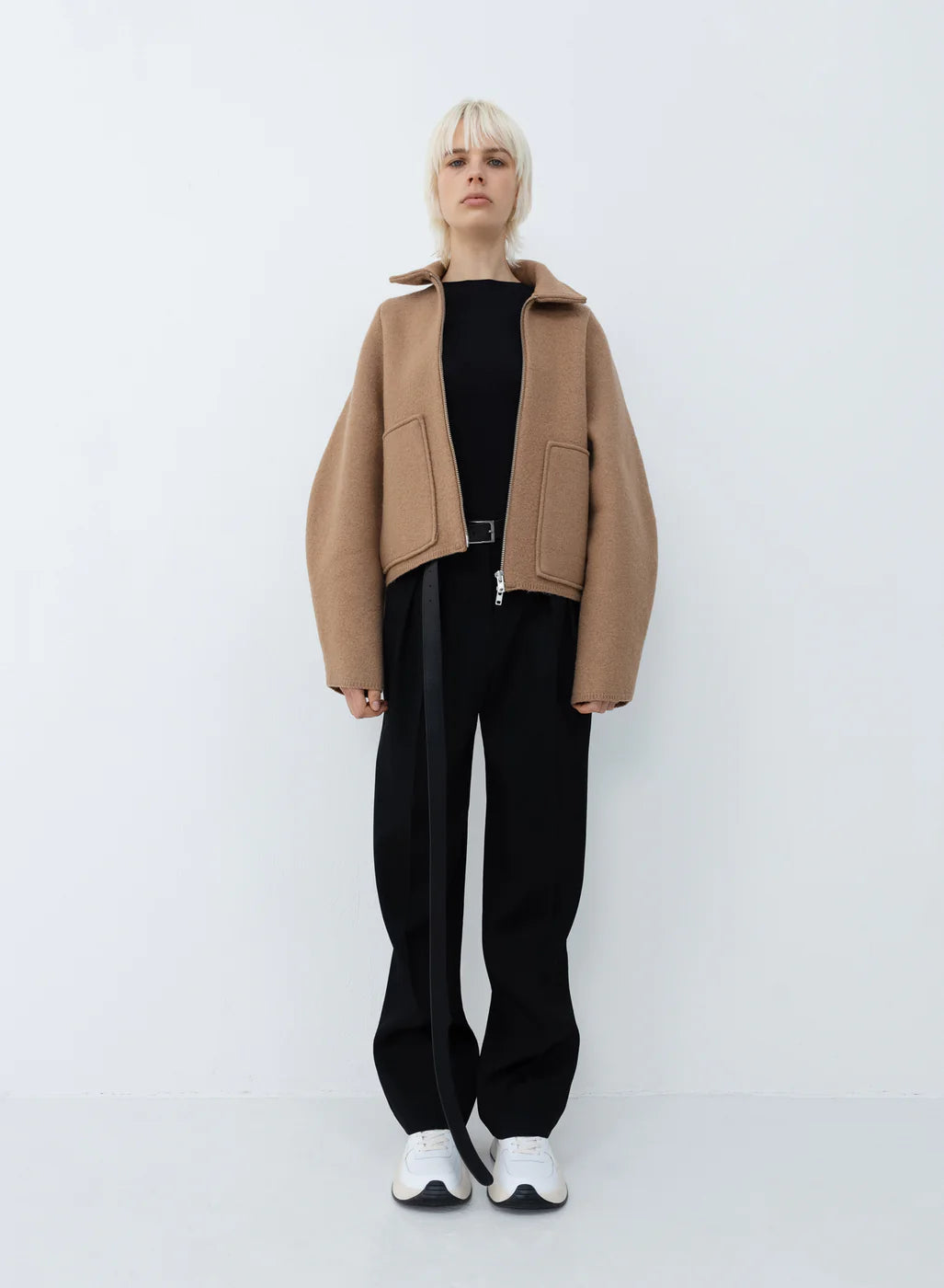 Kassl Editions Boiled Wool Camel Jacket