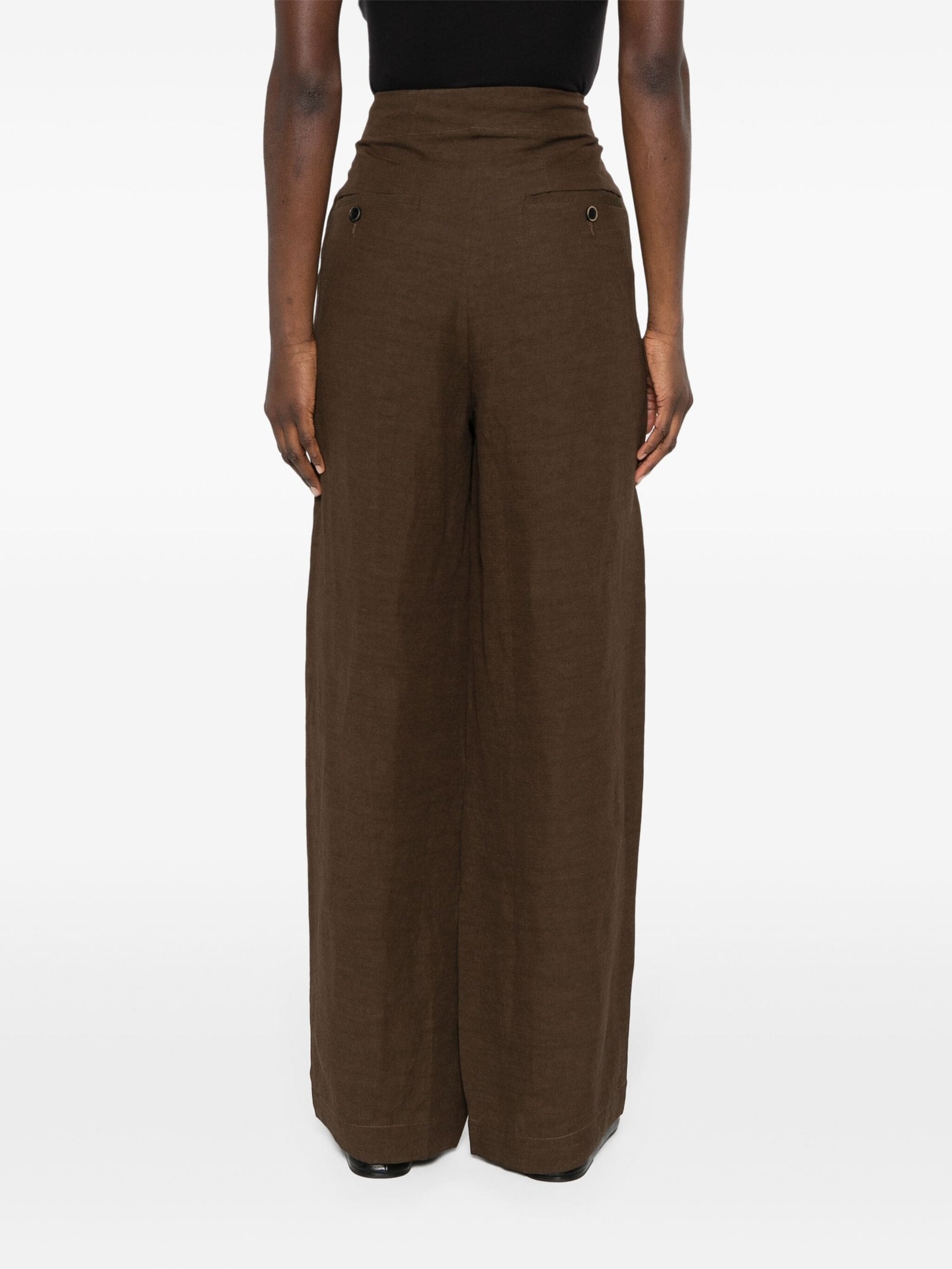 ボトムスその他 UMA WANG Women Pants LUW3022UW240 Brown UMA WANG: Pants woman - Brown | Uma Wang pants UW3022 online