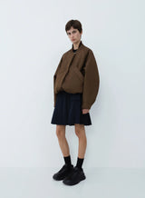 Kassl Editions Oversized Nylon Bomber Breen