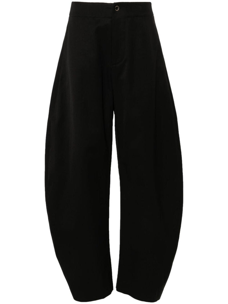 Uma Wang Black Cotton Blend Pollock Pants