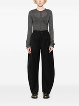 Uma Wang Black Cotton Blend Pollock Pants