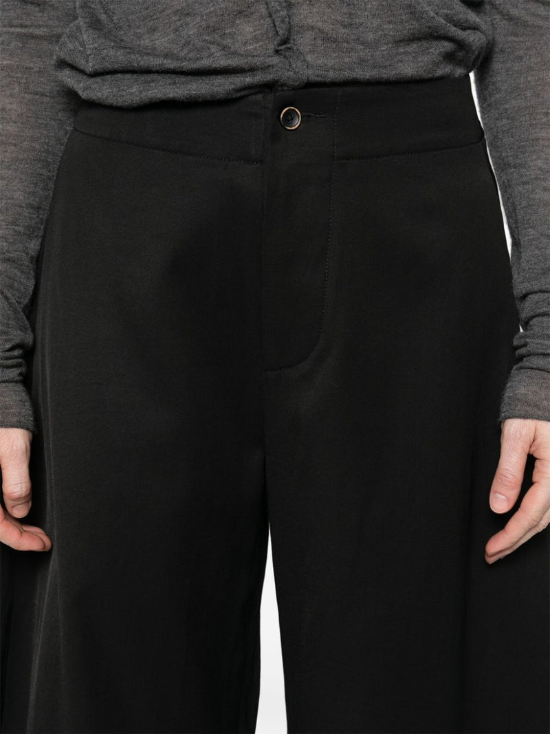 Uma Wang Black Cotton Blend Pollock Pants