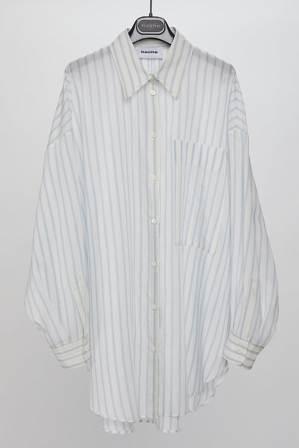 Hache Striped Tunic Shirt