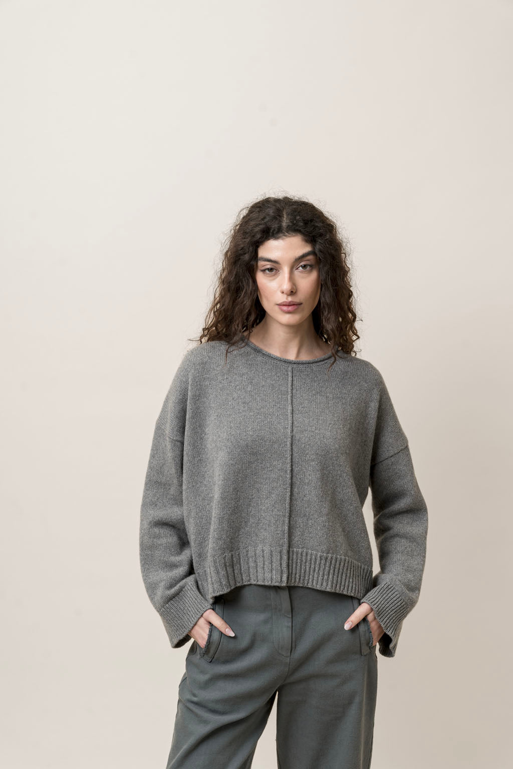 MJ Watson Cashmere Round Neck Sweater
