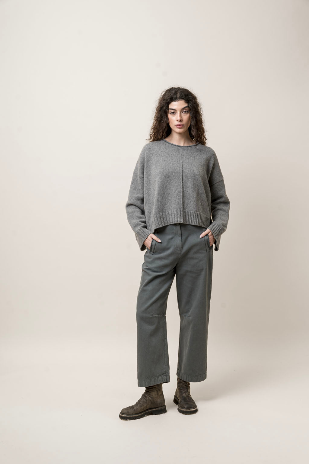 MJ Watson Cashmere Round Neck Sweater