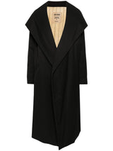 Uma Wang Black Cardigan Coat