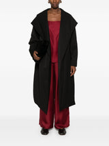 Uma Wang Black Cardigan Coat