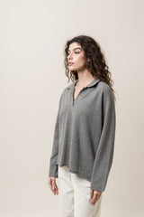 MJ Watson Cashmere Polo Sweater