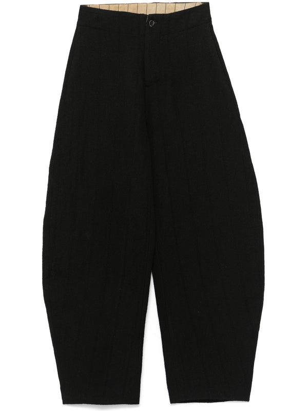 Uma Wang Black Wool Pollock Pants