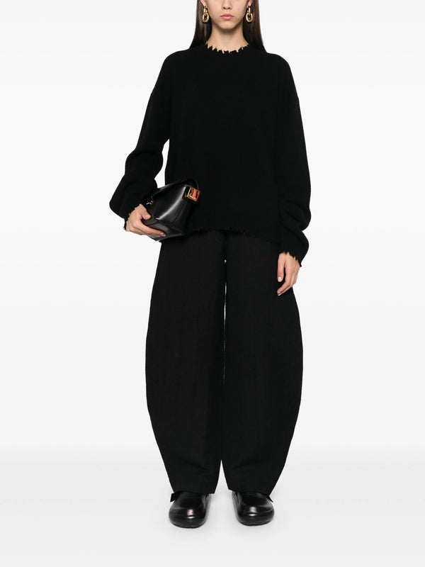 Uma Wang Black Wool Pollock Pants