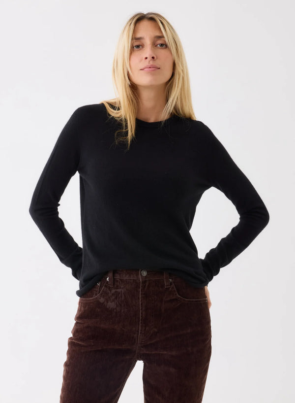 Majestic Filatures Machine Washable Cashmere LS Noir