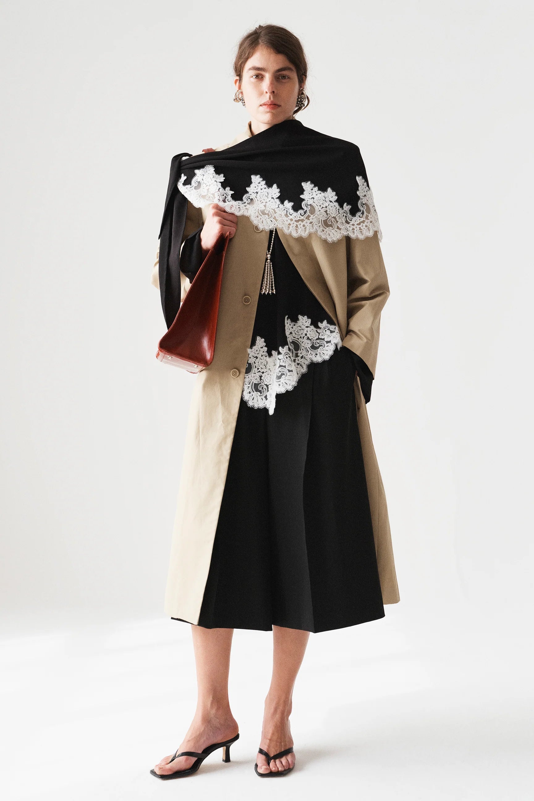 Beaufille Phoebe Wrap - Sarong Skirt | Black