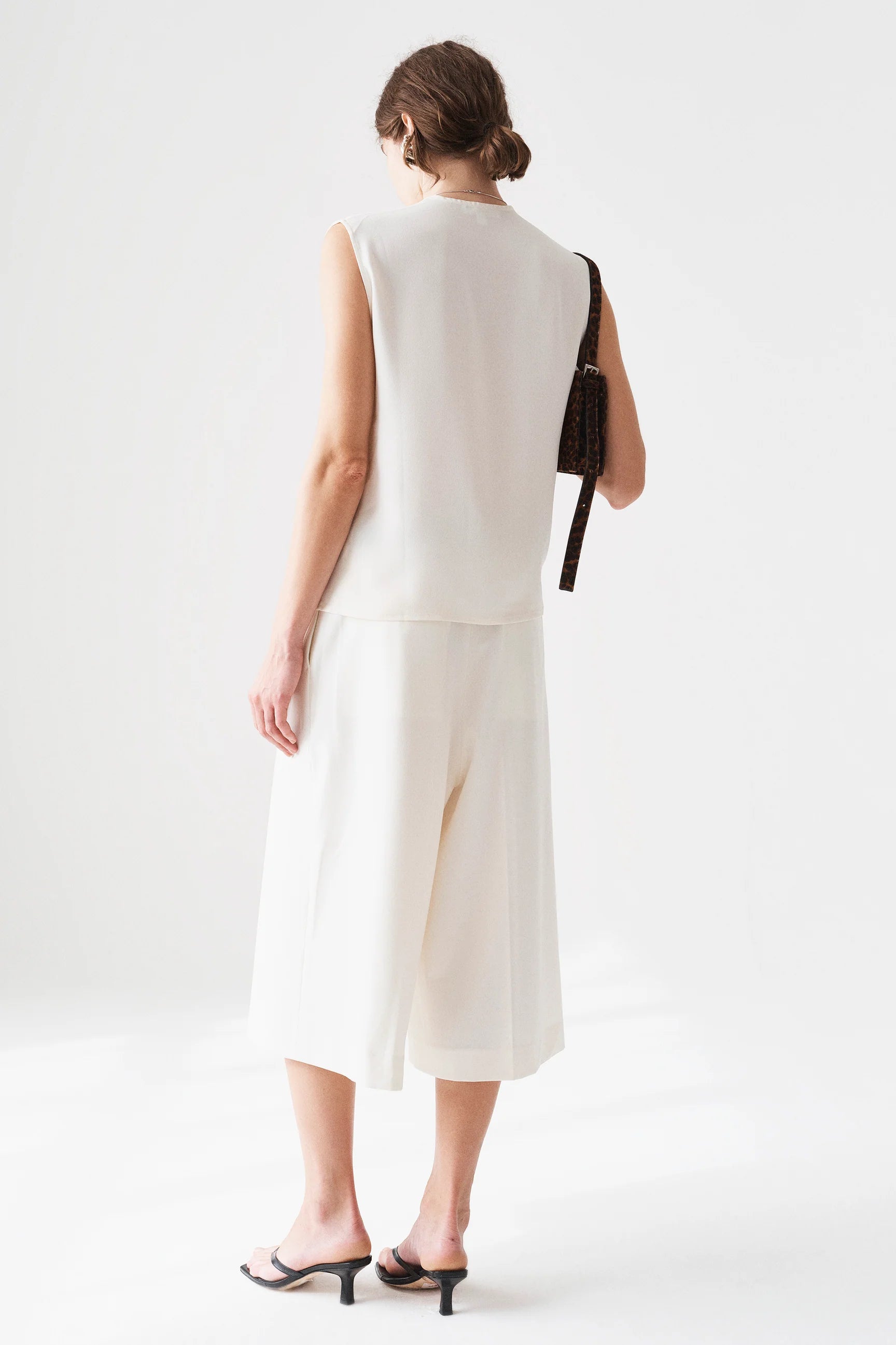 Beaufille Lewis Sleeveless Blouse | Porcelain