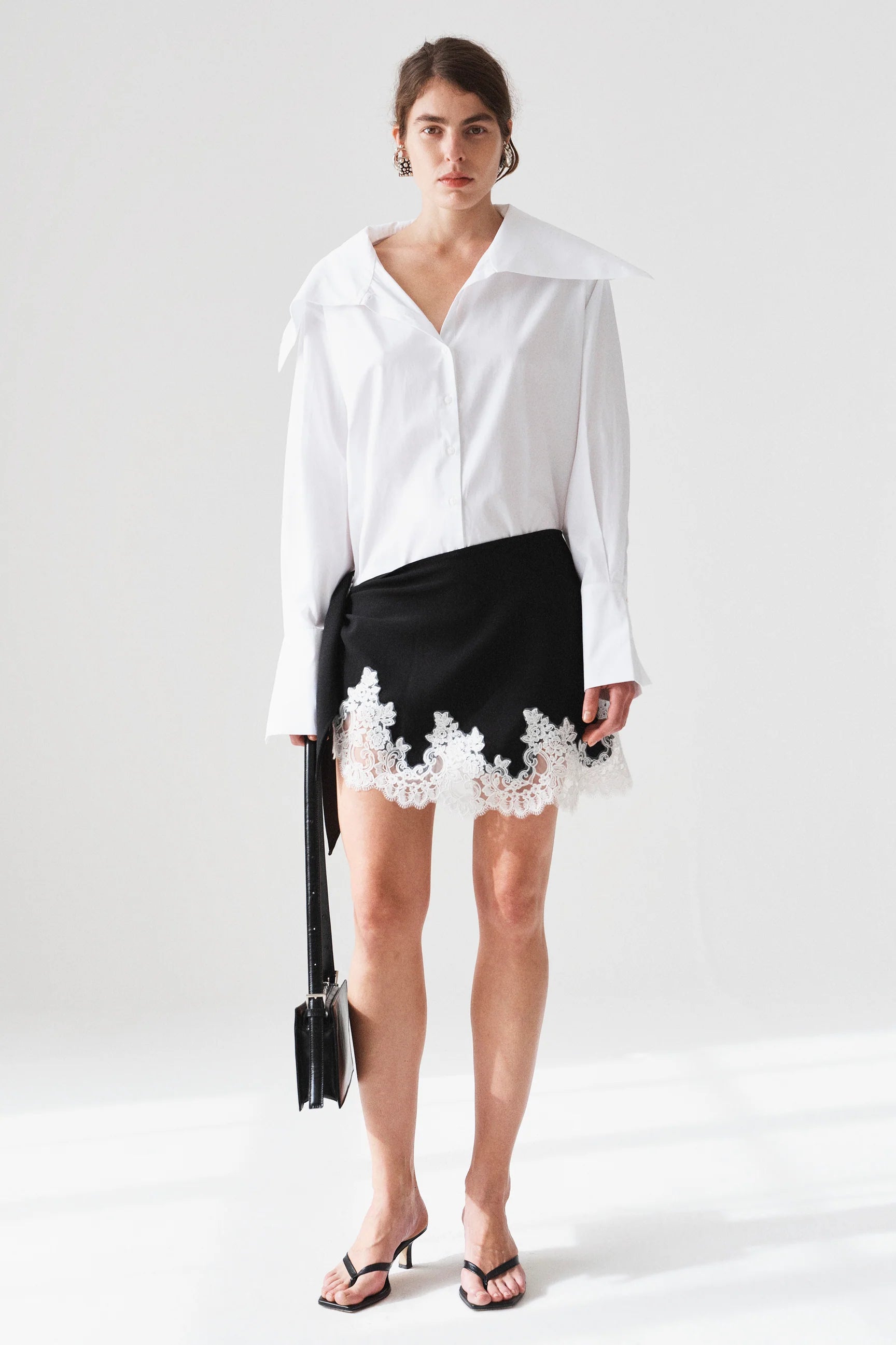Beaufille Phoebe Wrap - Sarong Skirt | Black