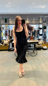Des Phemmes Black Knit Dress