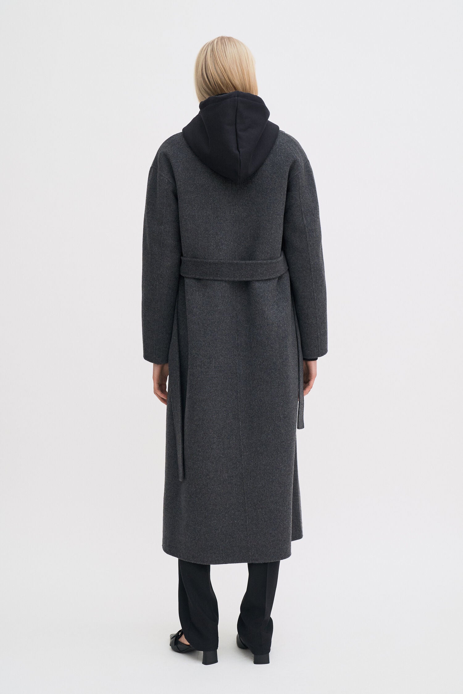 Filippa K Alexa Coat Dark Grey Melange