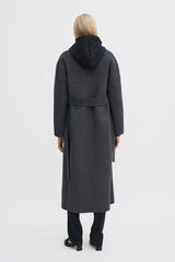 Filippa K Alexa Coat Dark Grey Melange