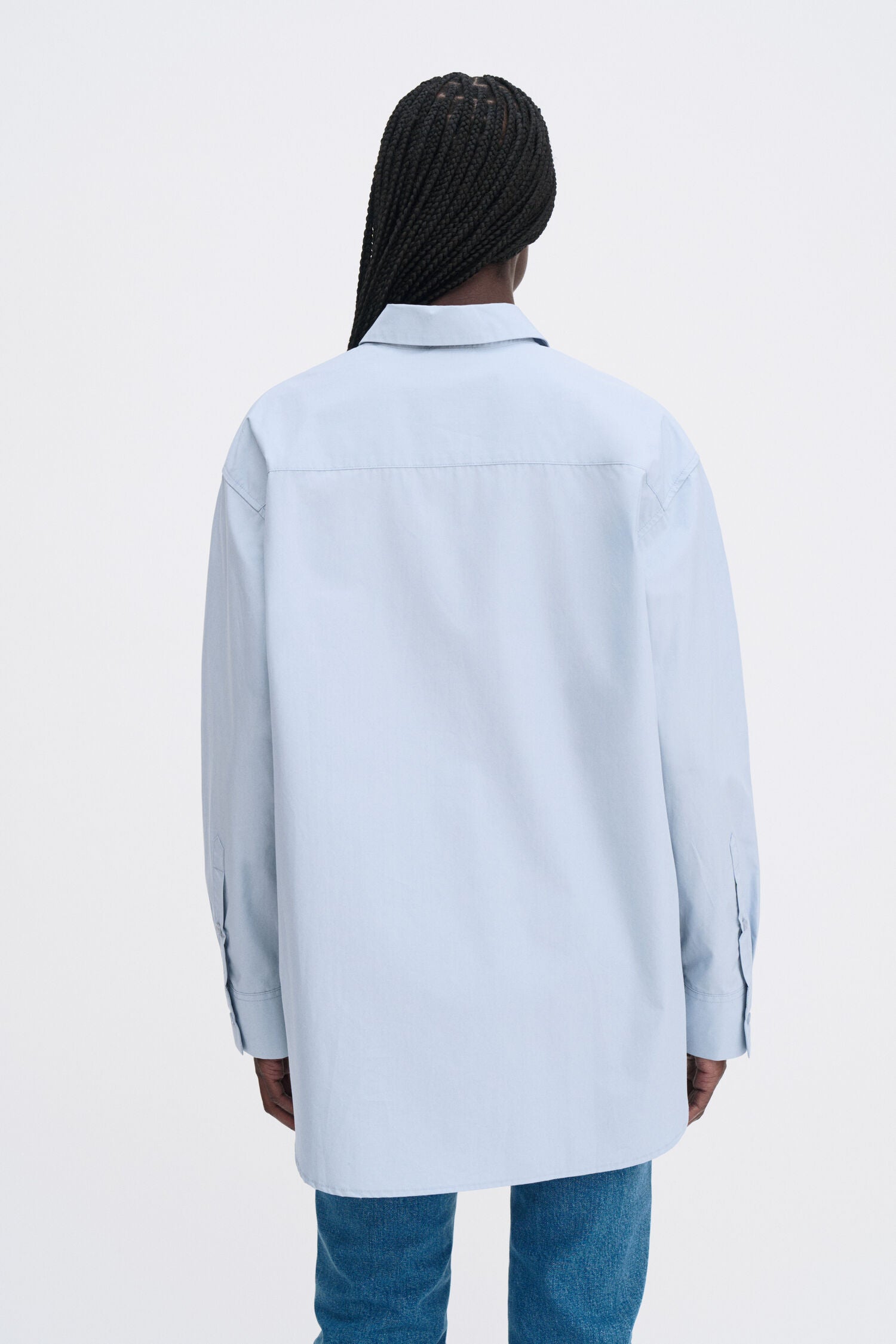 Filippa K Sammy Shirt | Fog Blue