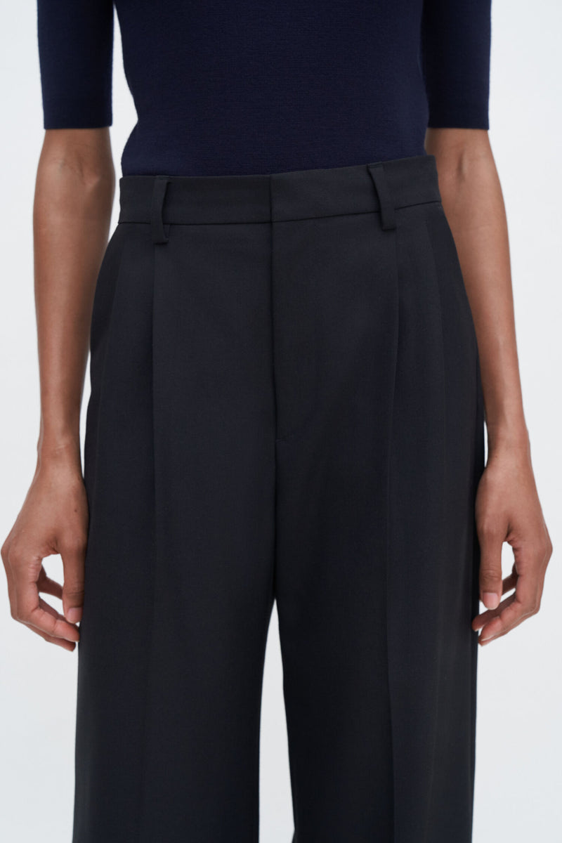 Filippa K Darcey Black Wool Trousers