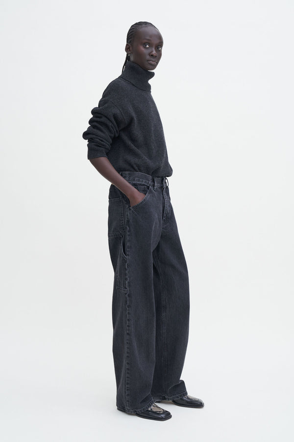 Filippa K Charcoal Baggy Jeans